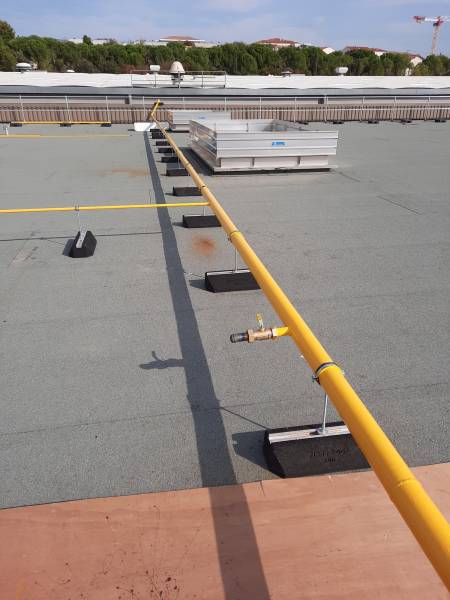 Chantier pour le réseau RTM à Marseille